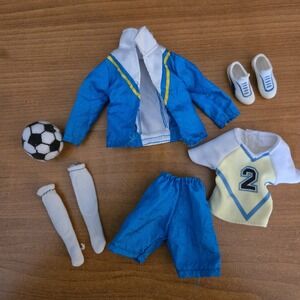 Only Hearts Club 9" Doll Clothes: 6-piece Soccer Uniform‎ Outfit Clothing Set